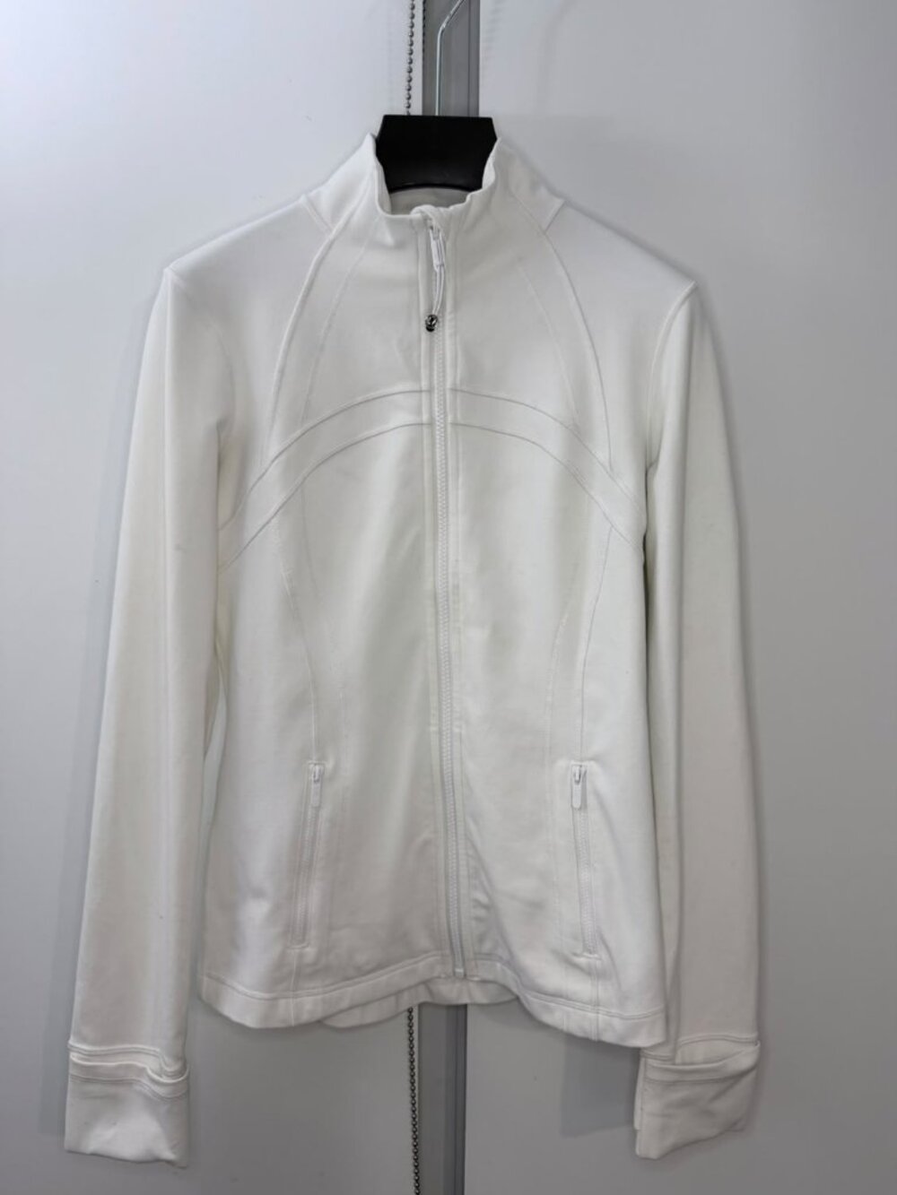 Lululemon White Full-Zip Jacket Size 8